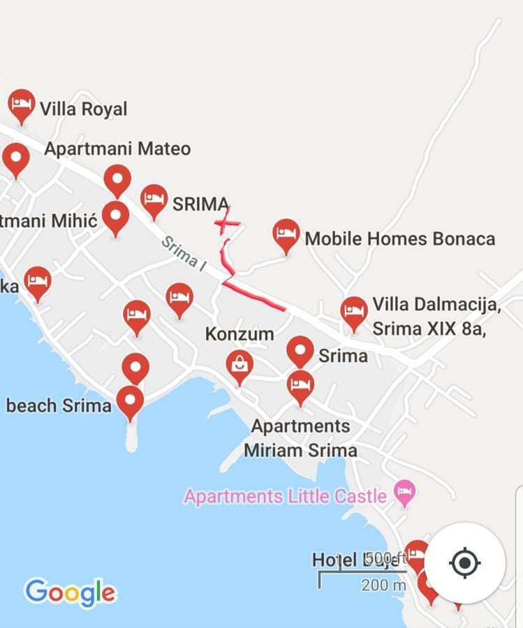 Apartman Ana Srima Eksteriør bilde